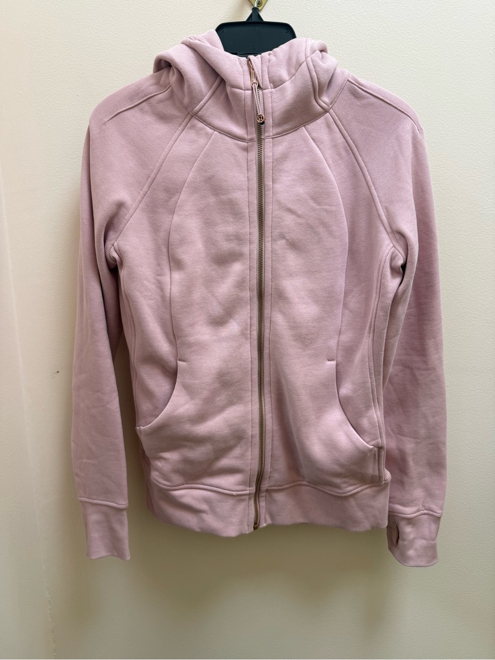 Lululemon Scuba Full-Zip Hoodie in Pink Haze/Rose Gold (SEE DESCRIPTION)